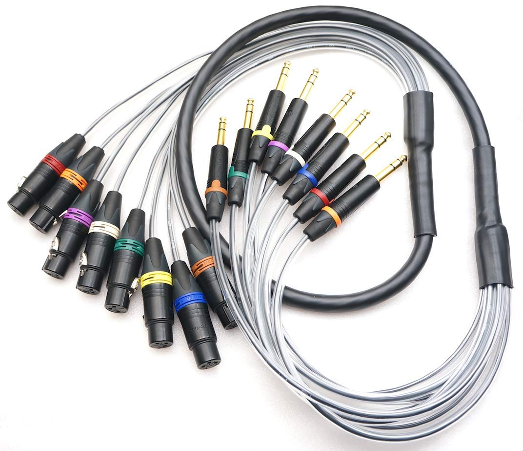 Amazon.co.jp: Mogami モガミ 2932 Snake 8ch XLRメス -TRS変換マルチ