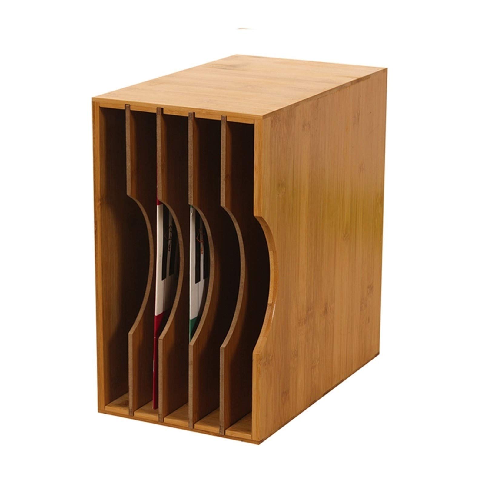 Amazon.co.jp: 木製ビニールレコードスタンド、デスクドロワーLP