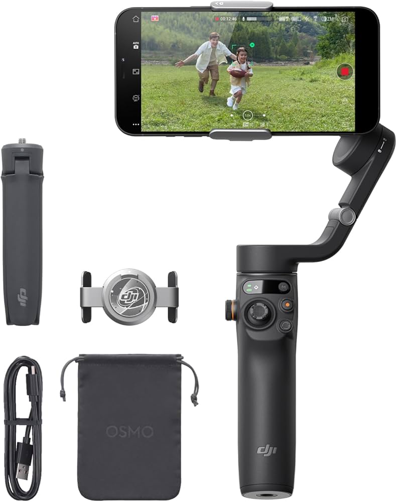 Amazon.com: DJI Osmo Mobile 6 Smartphone Gimbal Stabilizer, 3-Axis