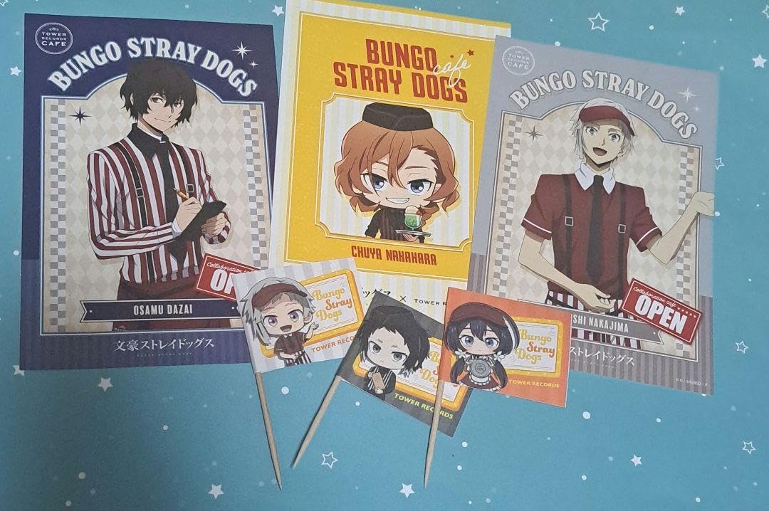 Amazon.co.jp: 文豪ストレイドッグス タワレコカフェ ポストカード