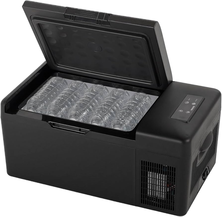 Amazon.co.jp: [山善] ポータブル冷蔵庫 冷凍冷蔵庫 15L