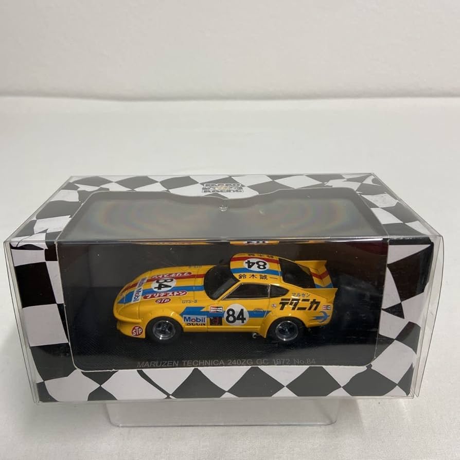 Amazon | EBBRO 1/43 MARUZEN TECHNICA 240ZG GC 1972年 #84 エブロ