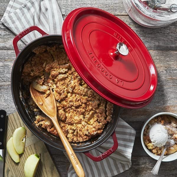 Amazon｜staub ストウブ 「 ピコ ココット オーバル チェリー 31cm