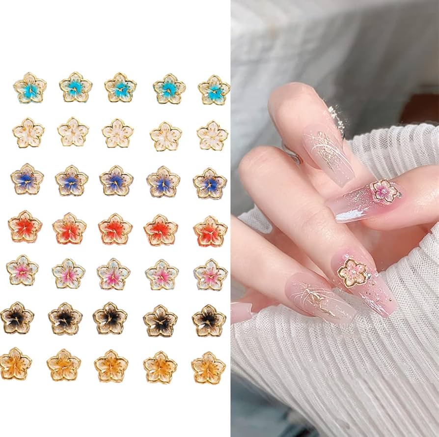 Amazon.co.jp: DUOLEIMI ネイルパーツ 桜 花 立体 ネイルデコパーツ