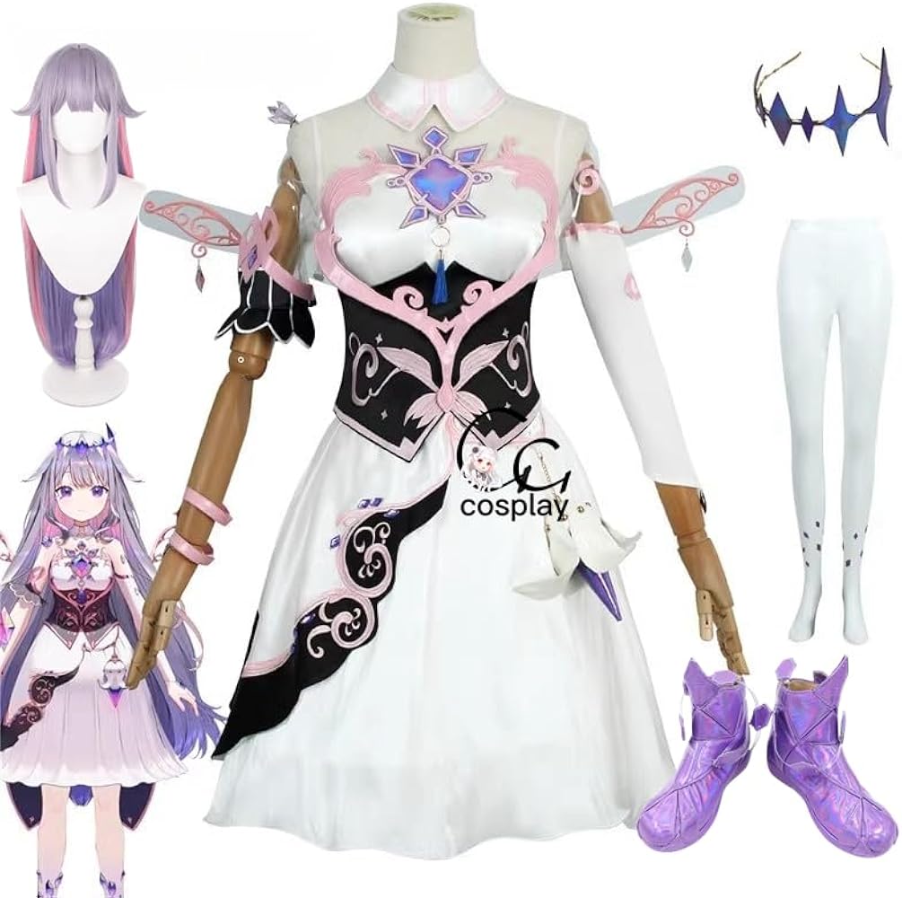 Amazon.co.jp: GGcosplay VTUber Koseki Bijou 古石ビジュー 初期