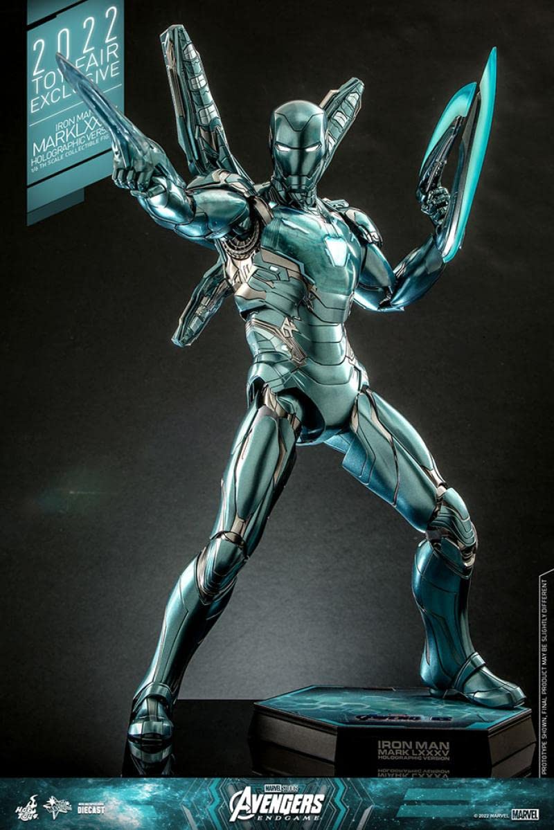Amazon.co.jp: Hot Toys アイアンマンマーク LXXXV ホログラフィック