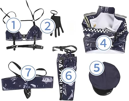 Amazon.co.jp: [DOKITOKI] ボルチモア レーシングスーツ コスプレ 衣装