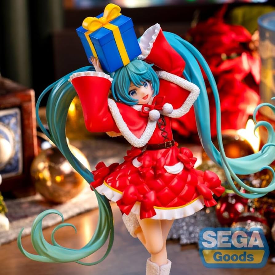 Amazon.co.jp: セガ 初音ミク クリスマス 2024 Ver.Fig.19cm 初音ミク