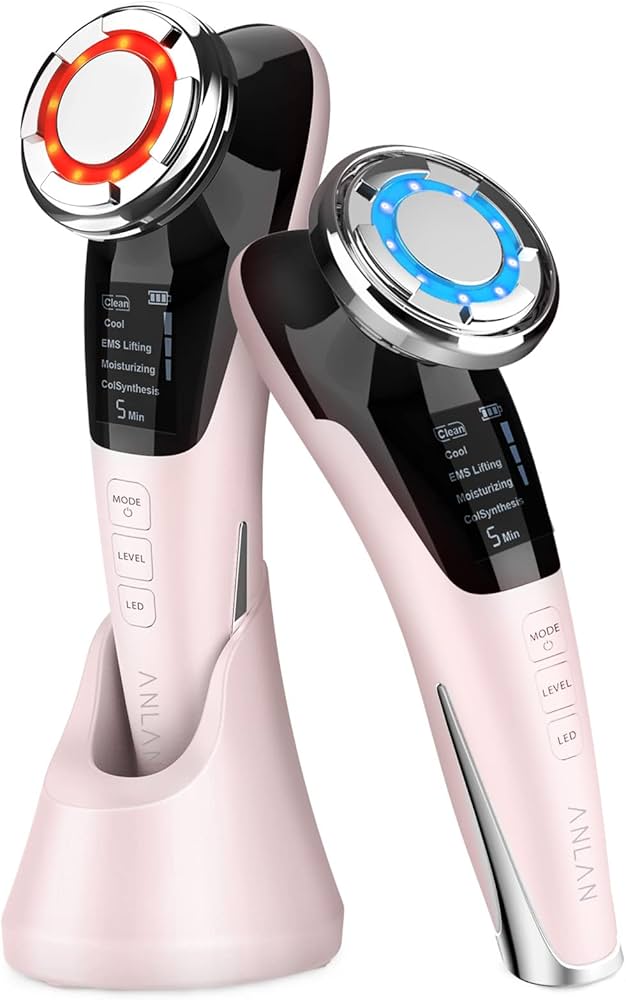 Amazon.co.jp: 【美人百花掲載 】ANLAN 美顔器 ems リフト 温冷ケア