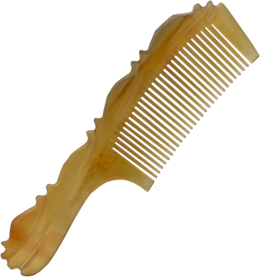 Amazon.co.jp: ナチュラルシープホーンコームコームヘアマッサージ