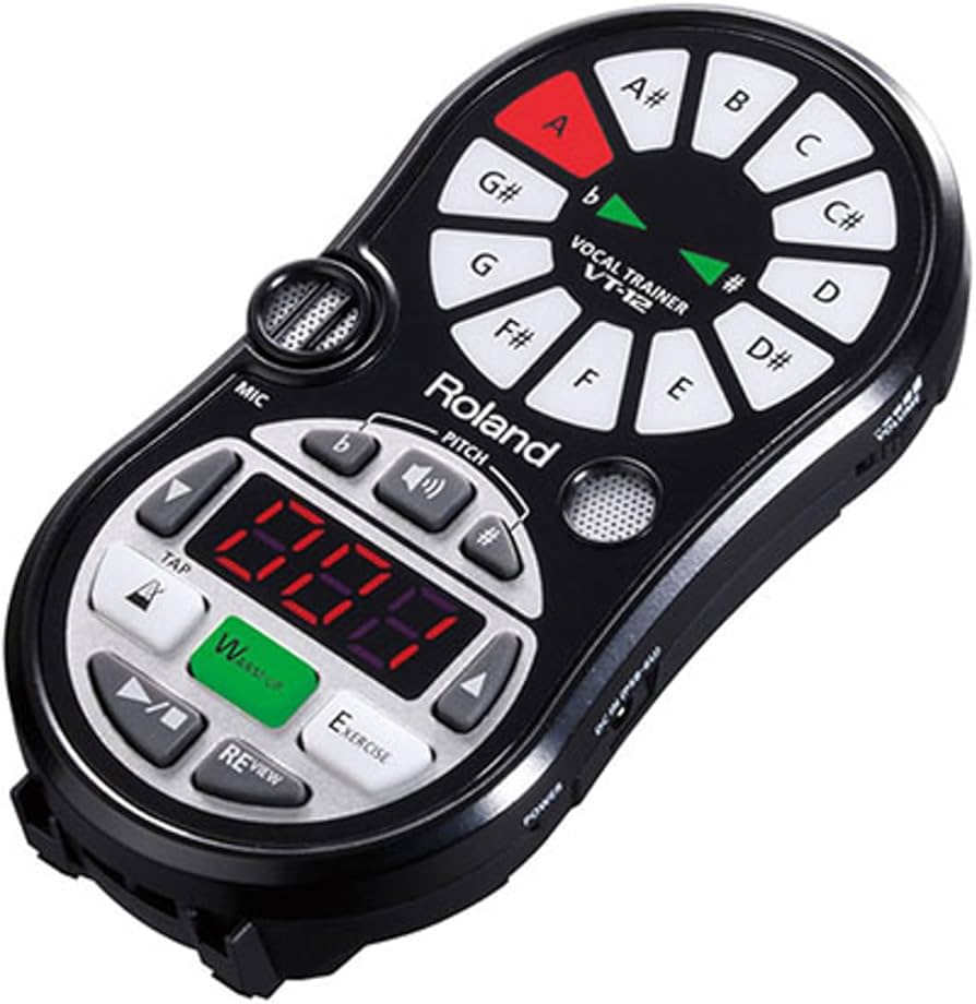 Amazon.com: Roland VT-12 Vocal Trainer, Black : Musical Instruments