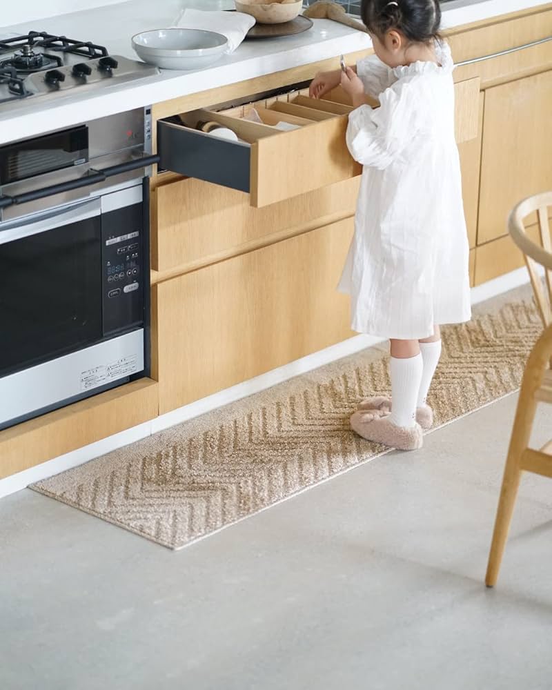 Amazon | エコ素材の洗える キッチンマット サスティナブルコニファー