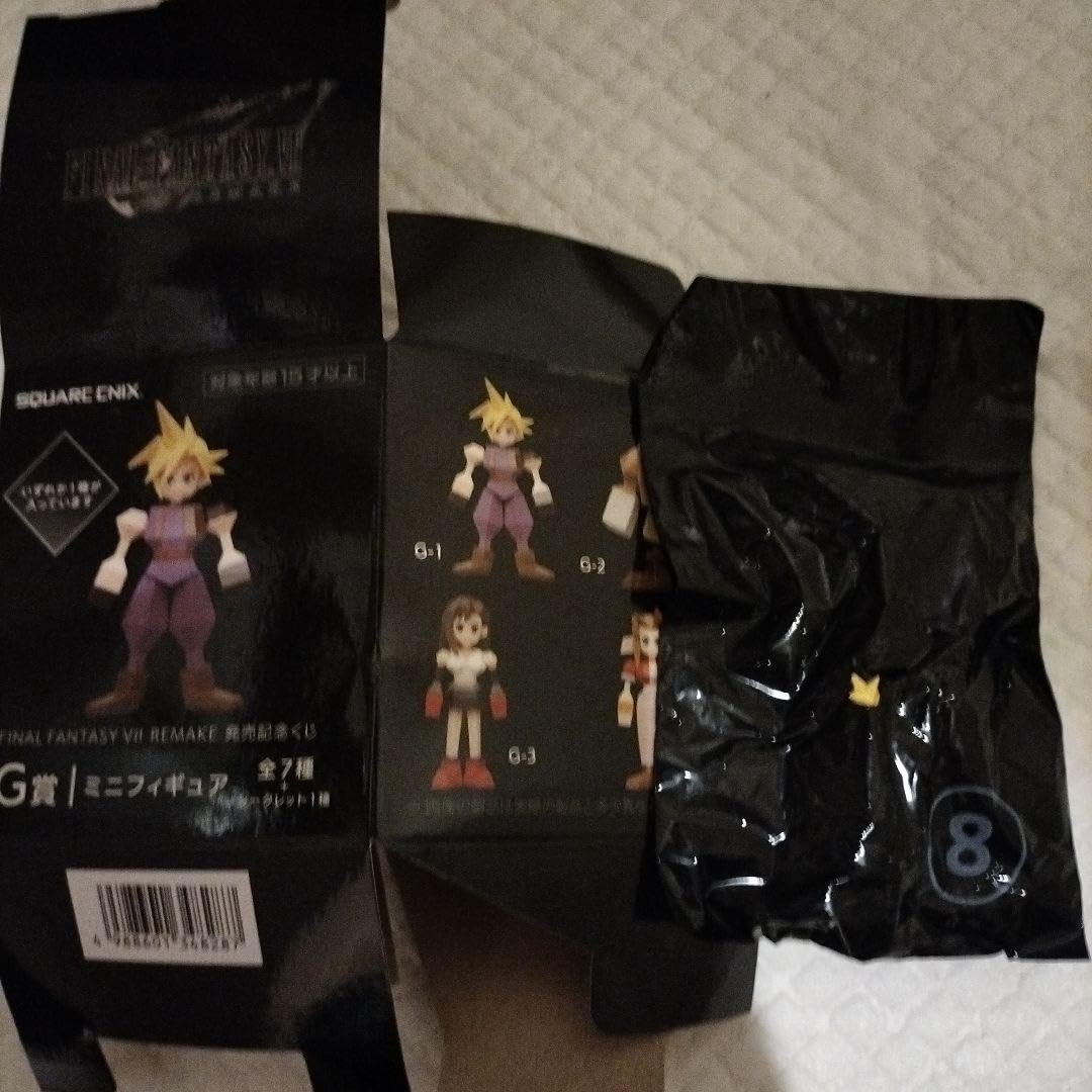 Amazon.co.jp: ff7リメイク 発売記念くじ G賞 ミニフィギュア