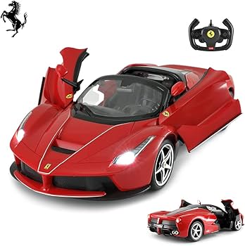 Amazon.co.jp: RASTAR フェラーリ RCラジコンカー・ 正規認証車・1:14