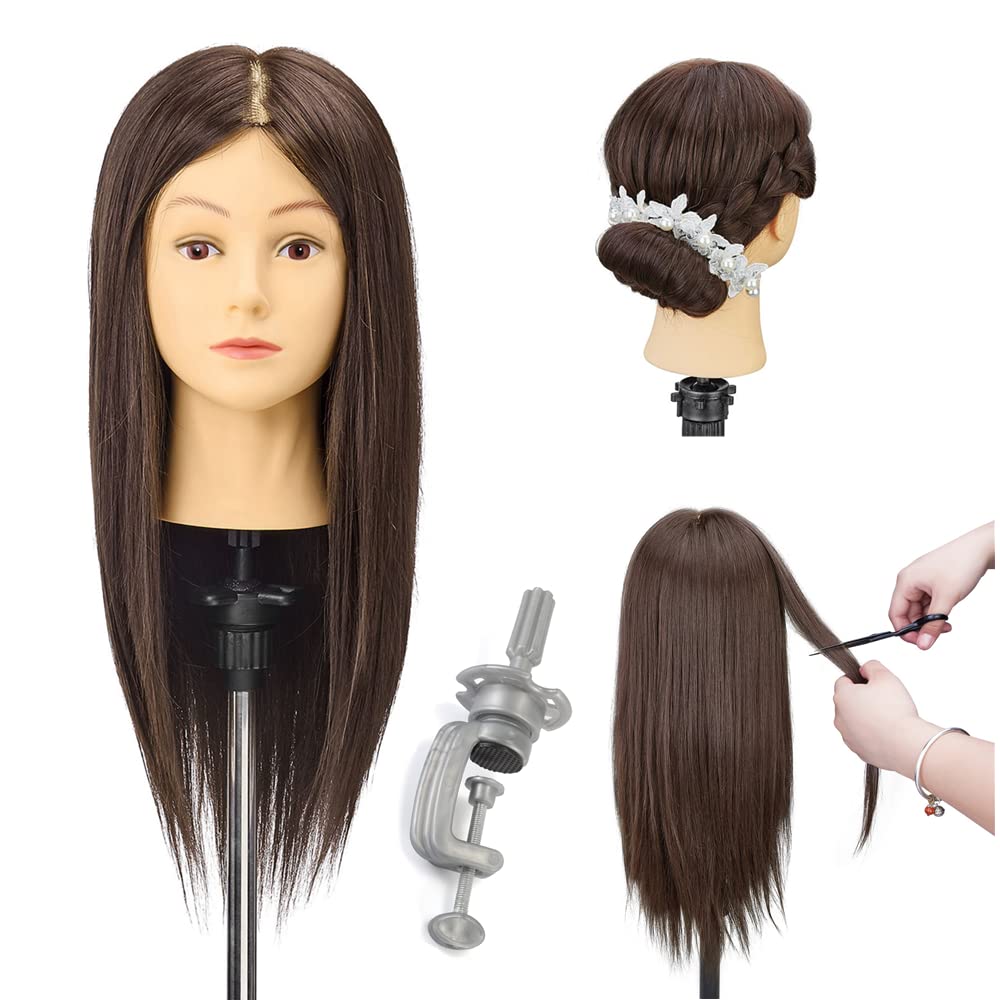 Amazon.co.jp: Neverland Beauty ヘアマネキン 練習用 頭囲16