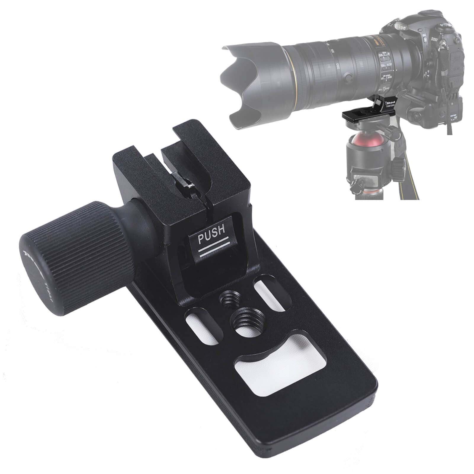 Amazon | リング式三脚座足、ARCAタイプ交換レンズ足, iShoot レンズ