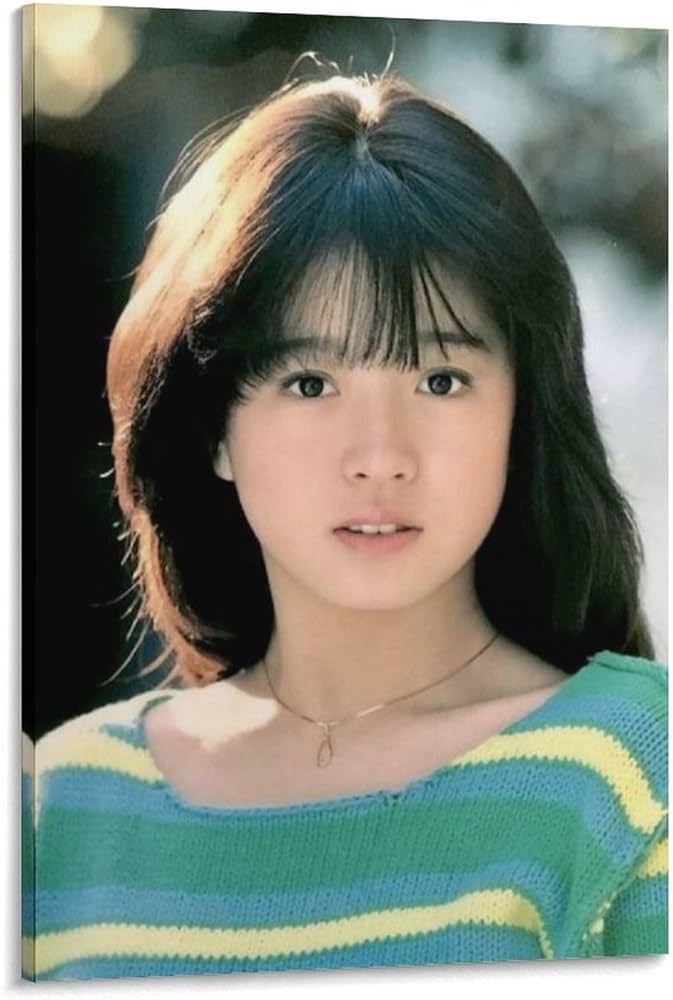 Amazon.co.jp: 中森 明菜 なかもり あきな 若いころ 超クリア ポスター