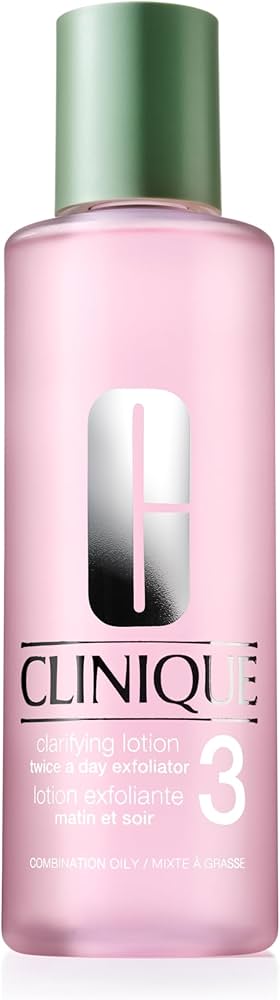 Amazon.com: Clinique 3-Step Clarifying Lotion Face Exfoliator 3