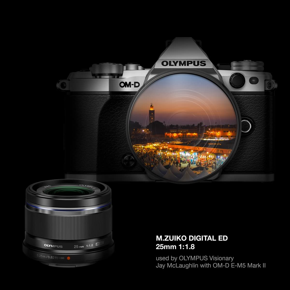 Amazon.com : Olympus M.Zuiko Digital 25mm F1.8 Black for Micro