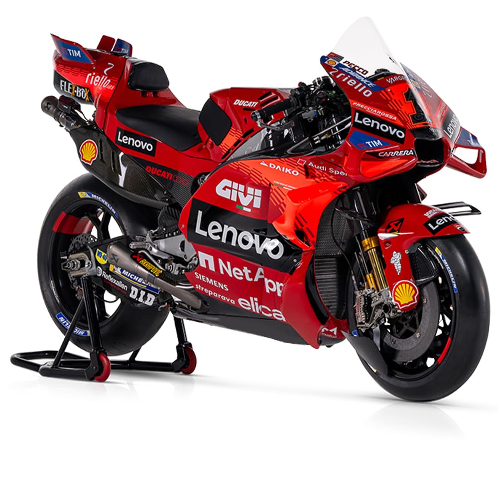 Amazon.com: Bburago 1/18 Scale 36396 - Ducati Desmosedici GP23