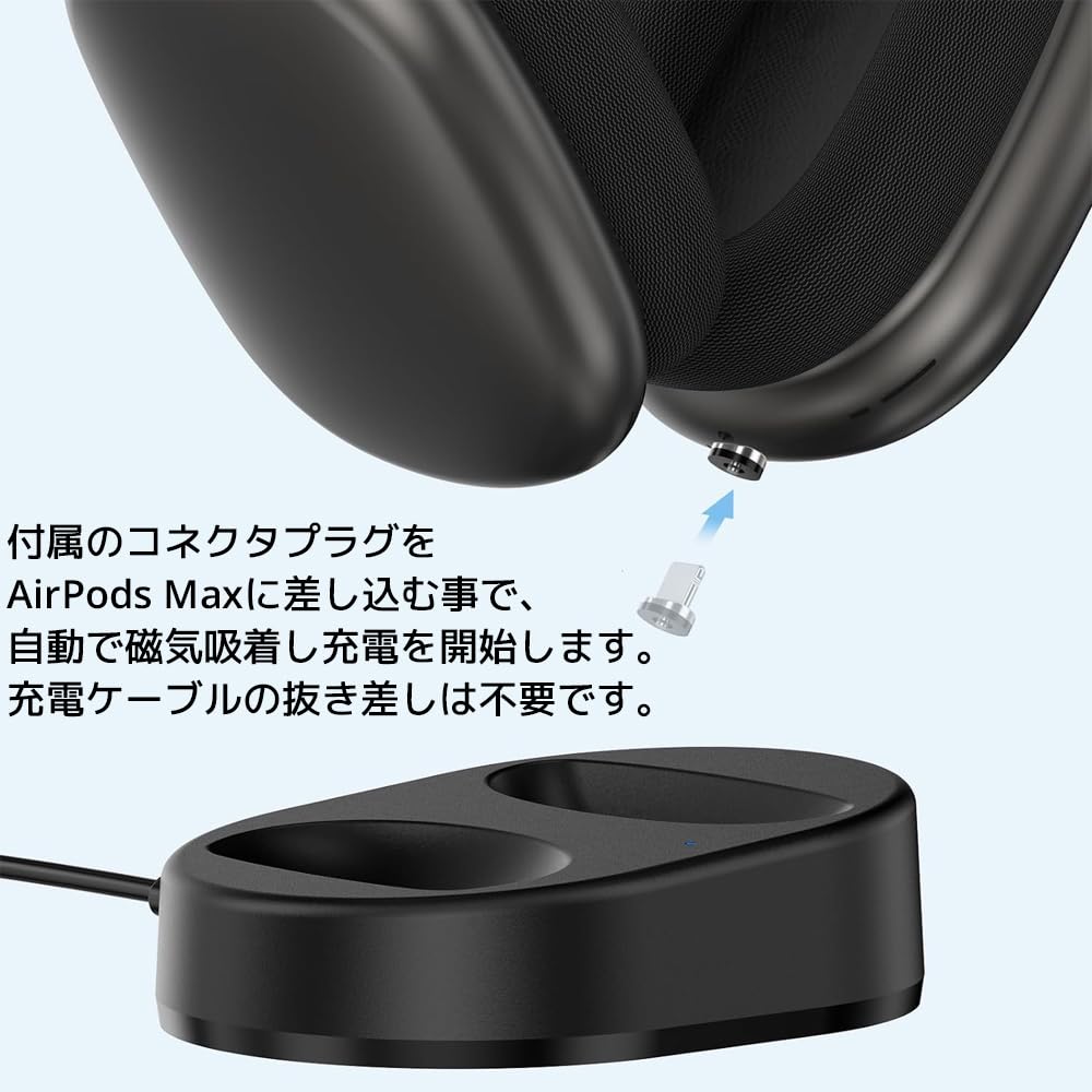 Amazon.co.jp: ROUNKIN AirPods Max 専用 充電スタンド (ホワイト