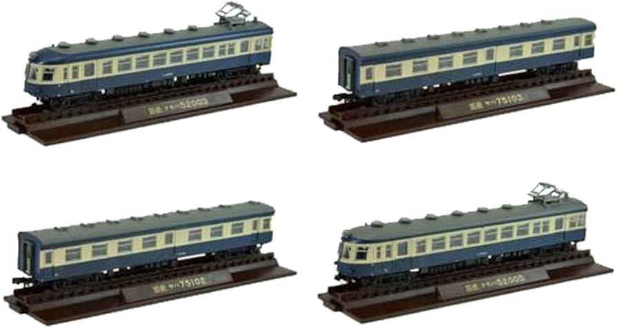 ➀【403M】国鉄52系2次車 飯田線(横須賀色) 4両セット(動力