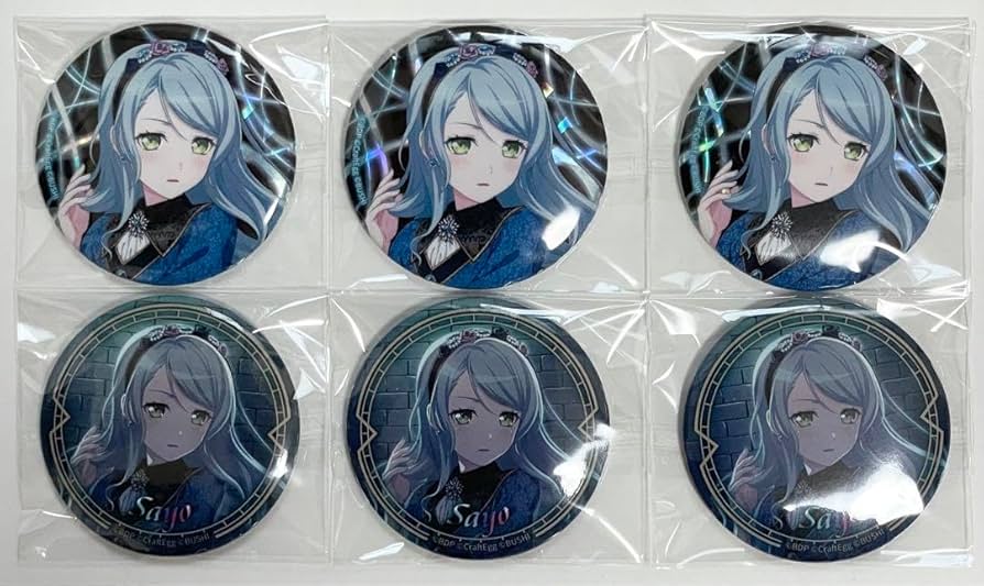 Amazon.co.jp: バンドリ 氷川紗夜 Roselia「Farbe」 トレーディング缶