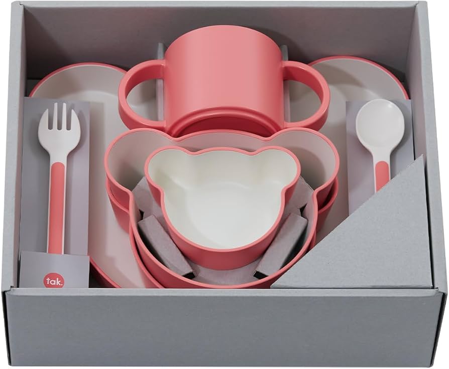 Amazon.co.jp: tak(タック)KIDS DISH gift box bear lucky 7 キッズ
