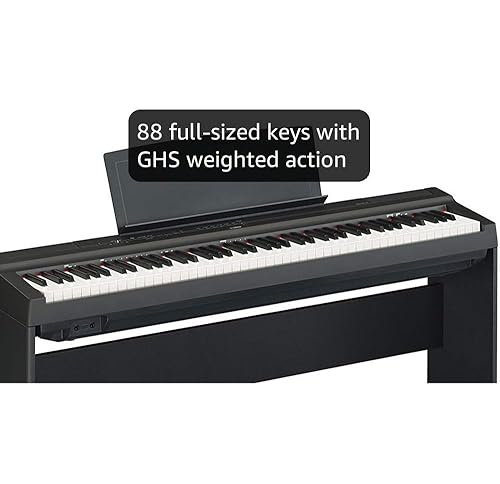 Amazon.com: Yamaha P125 88-Key Weighted Digital Piano Home Bundle