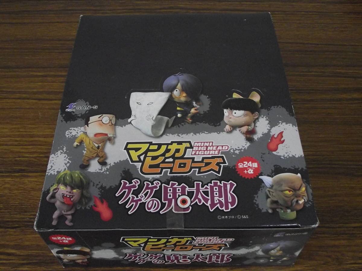 s*y様 【注目!!】プロ格ヒーローズ ミニビッグヘッドフィギア 1BOX35種