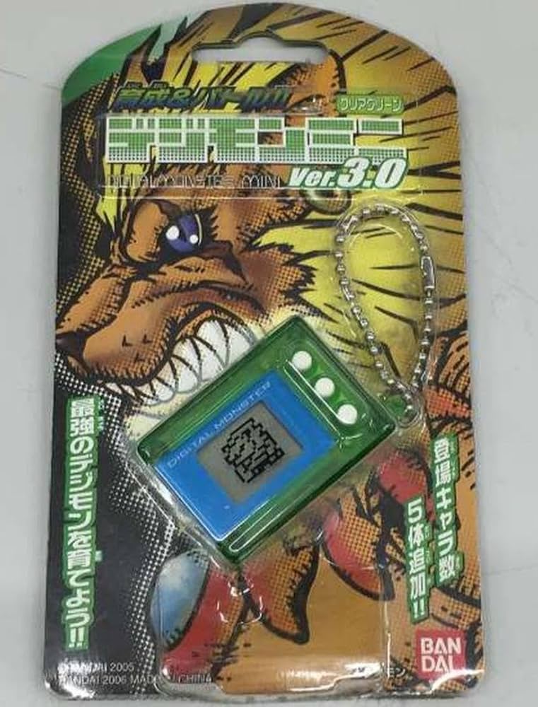 Amazon | デジモンミニ ver.3.0 クリアグリーン 品 デジタルモンスター