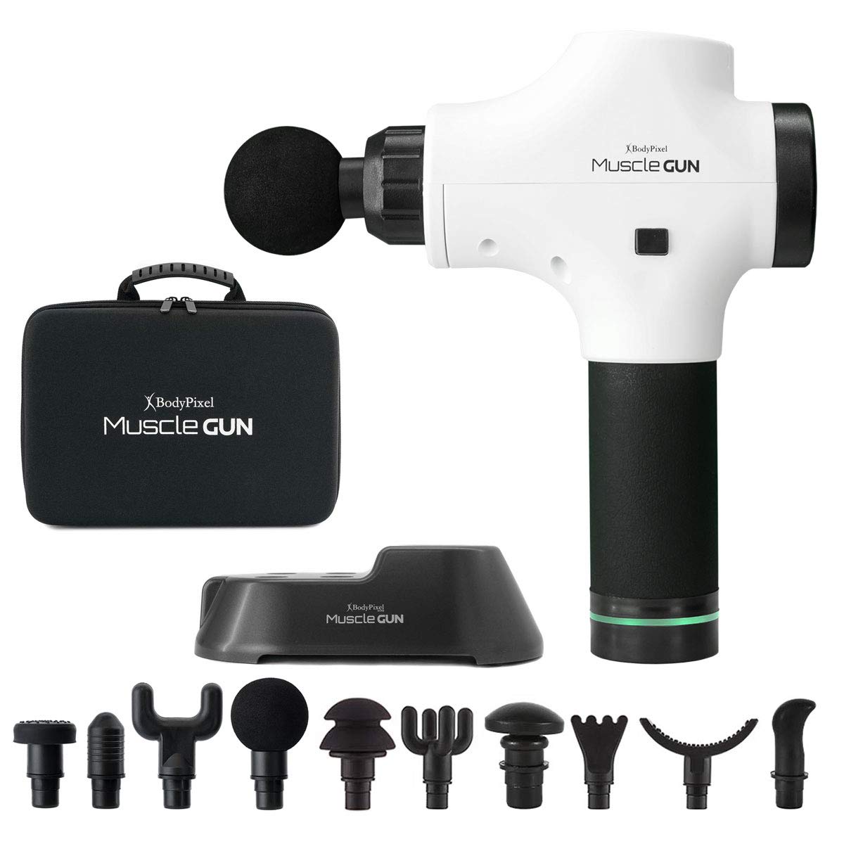 Amazon.co.jp: BODYPIXEL ボディピクセル マッスルガン PRO WHITE フル