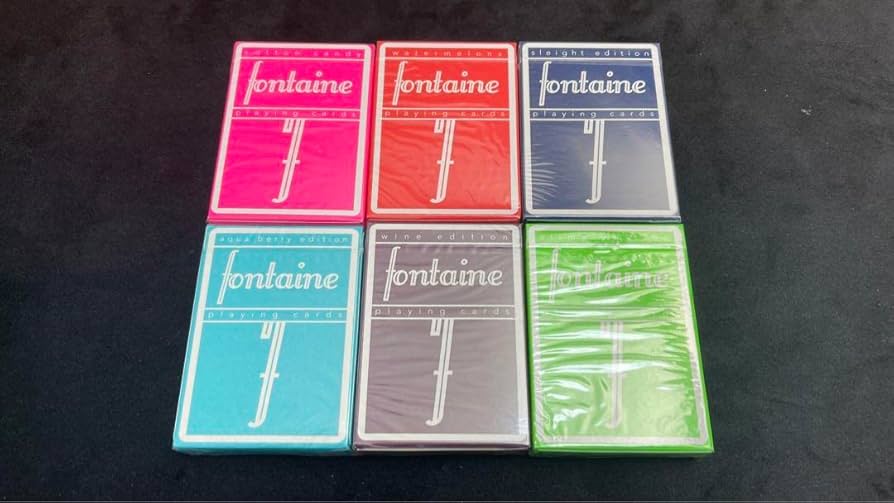 Amazon.co.jp: トランプfontaine 6個セット : おもちゃ