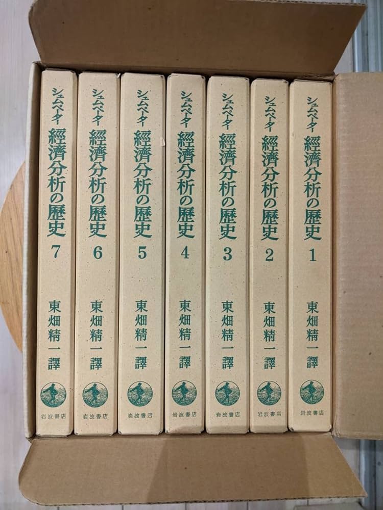 Amazon | 【貴重品】【完売品】【ケース入り】全7冊揃 経済分析の歴史
