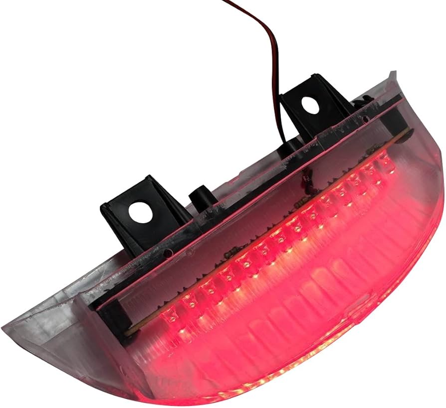 Amazon | (nakira) ライブディオ リアスポイラー用 テールランプ 赤