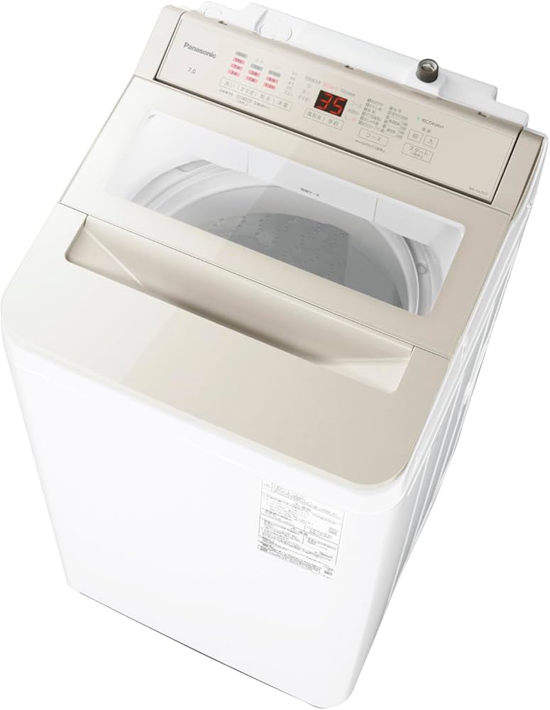 Amazon | パナソニック 全自動洗濯機 7kg NA-FA7H5-C ナチュラル