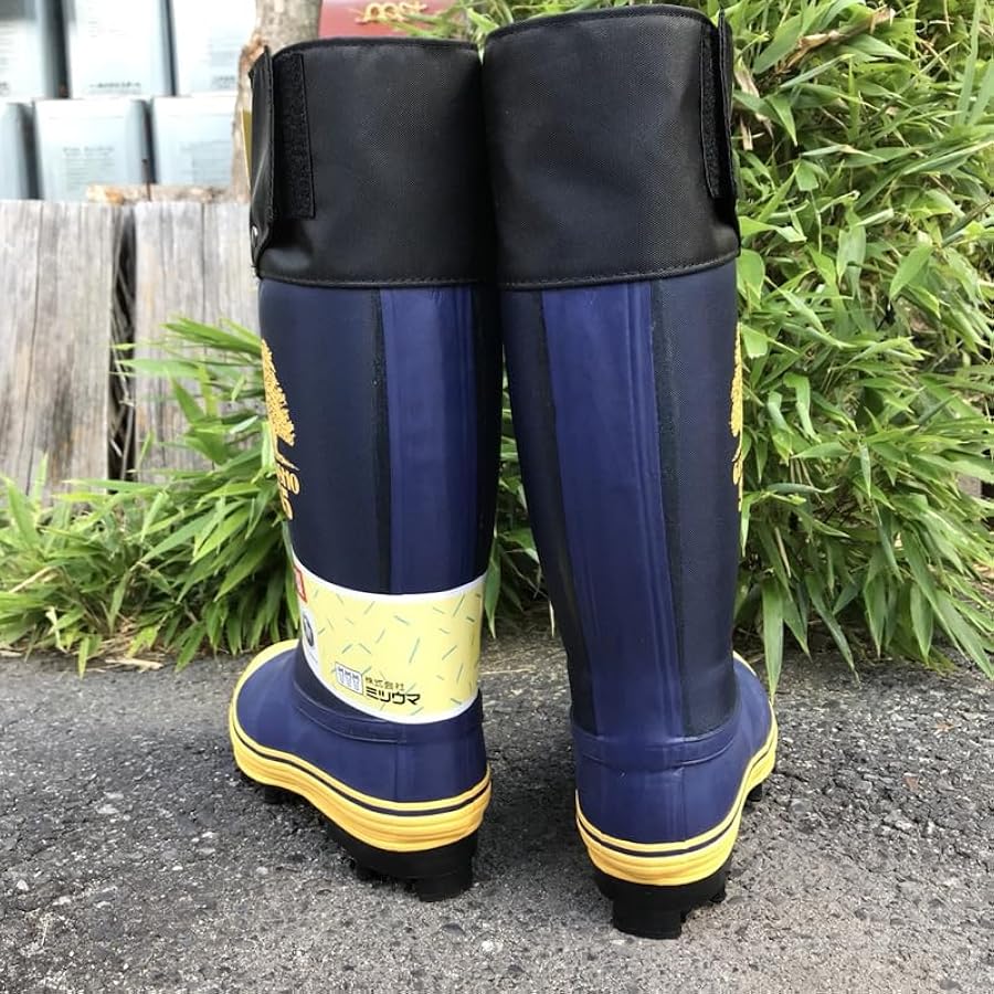 Amazon | 24.0 cm 岩礁55 スパイク長靴 農業や林業の作業場において