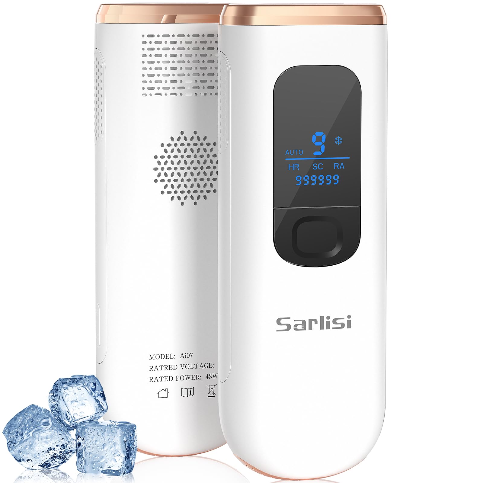 Amazon | Sarlisi 脱毛器 全身脱毛 【新モデル】 冷感脱毛 IPL光脱毛器