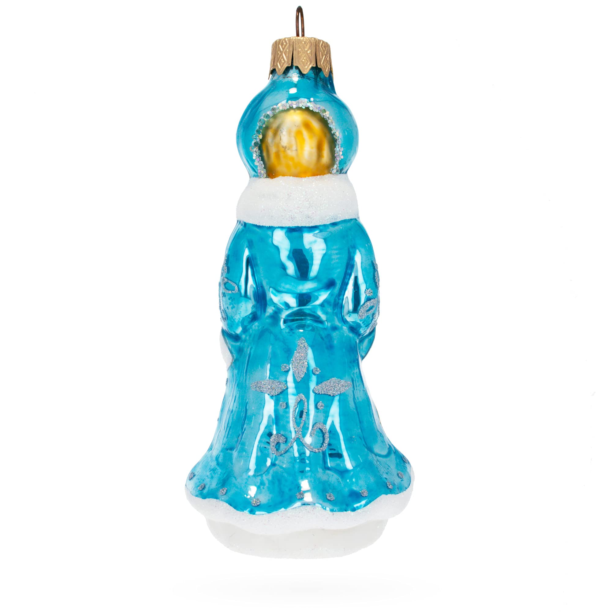 Amazon.com: Snegurochka Snow Maiden Glass Christmas Ornament