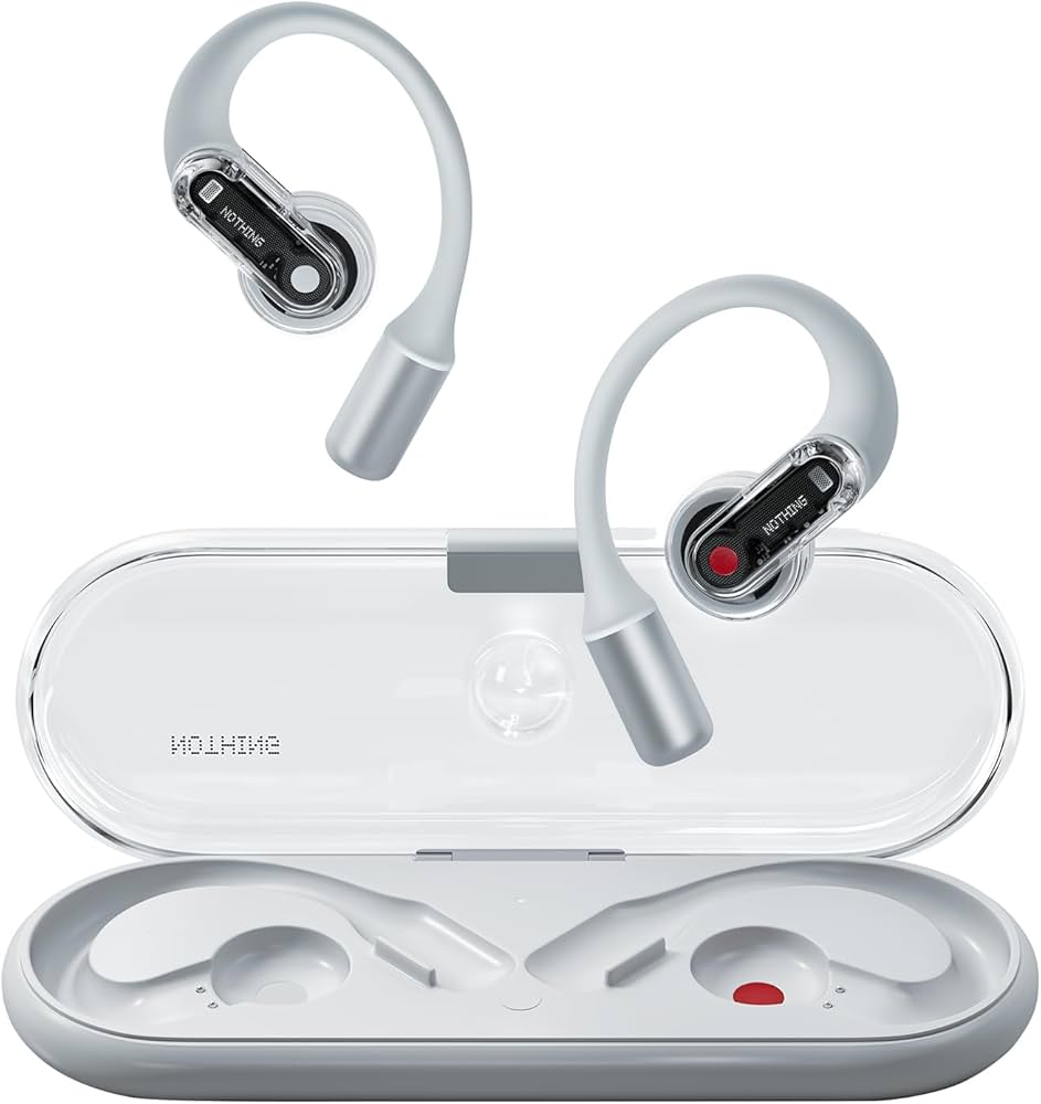 Amazon.com: Nothing Ear(Open) Lightweight Open Ear Headphones with