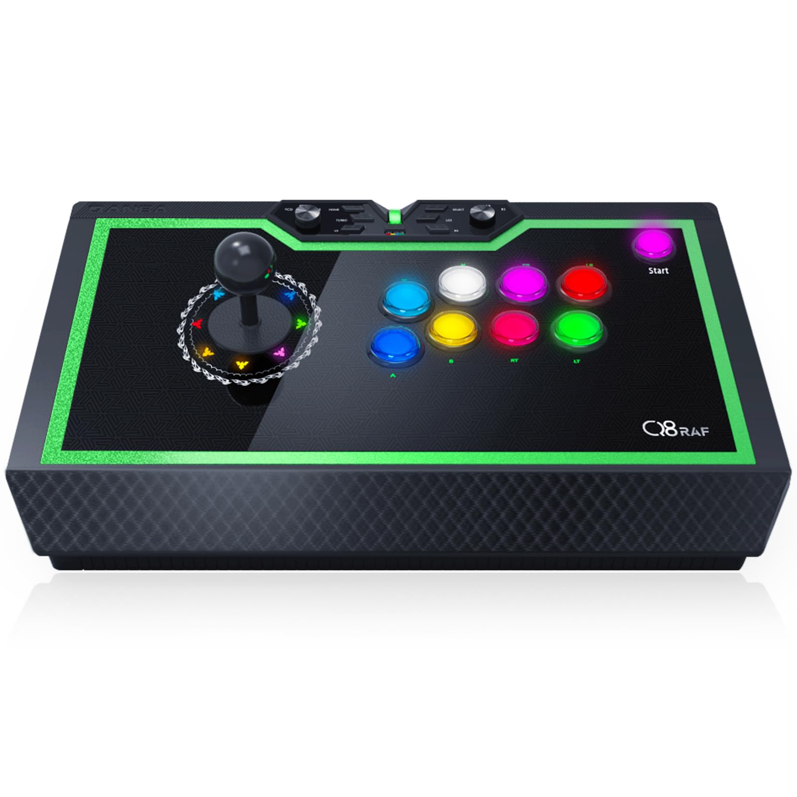Amazon.com: qanba Q8 Silent Arcade Joystick Wired Joystick for PC