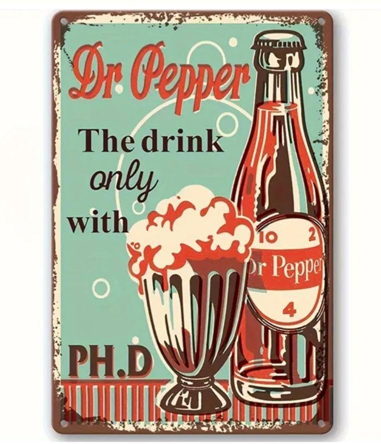 Amazon.co.jp: ドクターペッパー ドクペ ブリキ看板 アメリカン雑貨