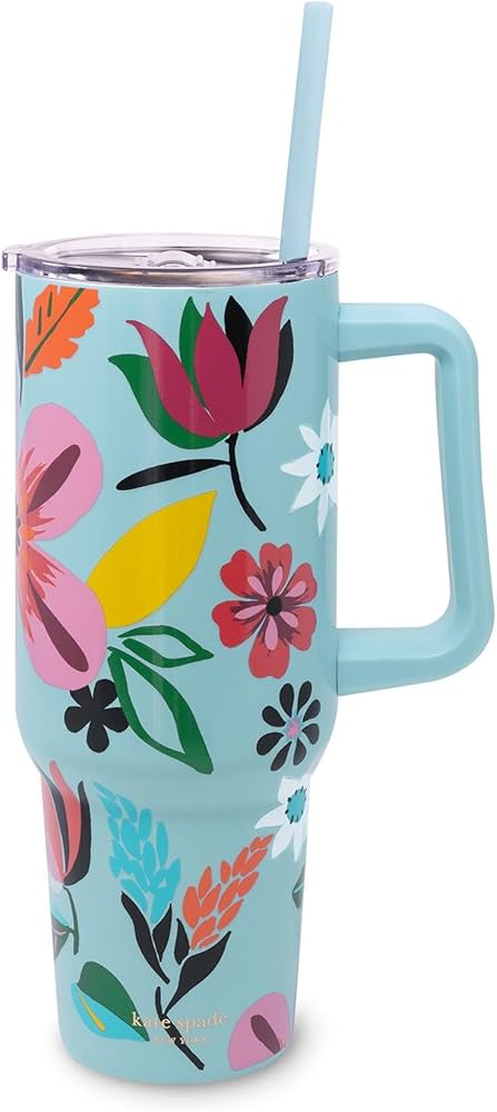 Amazon.com | kate spade new york 40 Ounce Tumbler with Handle and