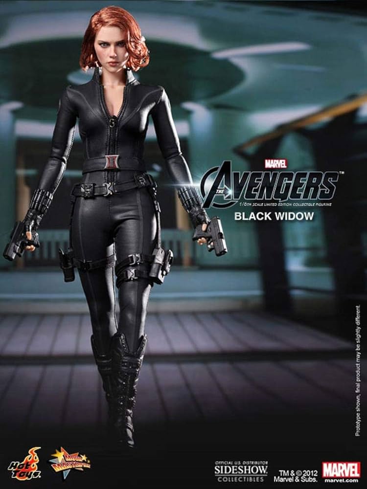 Amazon.com: Hot Toys Avengers Black Widow Movie Masterpiece Series
