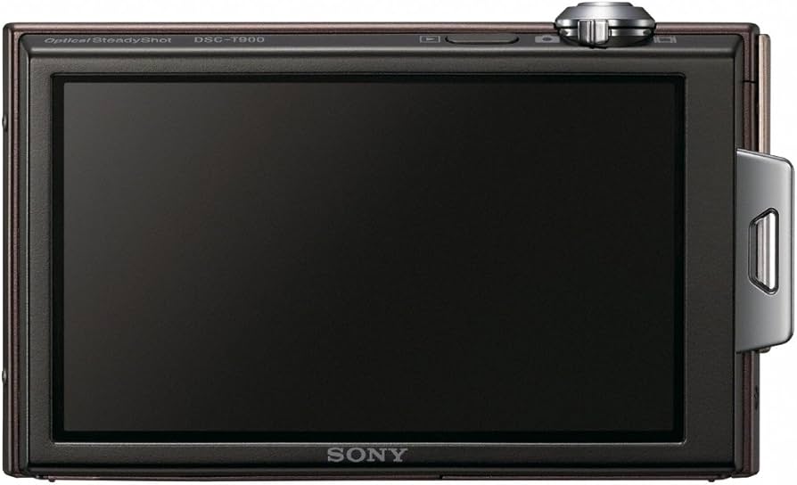 Sony Câmera digital Cyber-shot DSC-T900 de 12 MP com zoom óptico