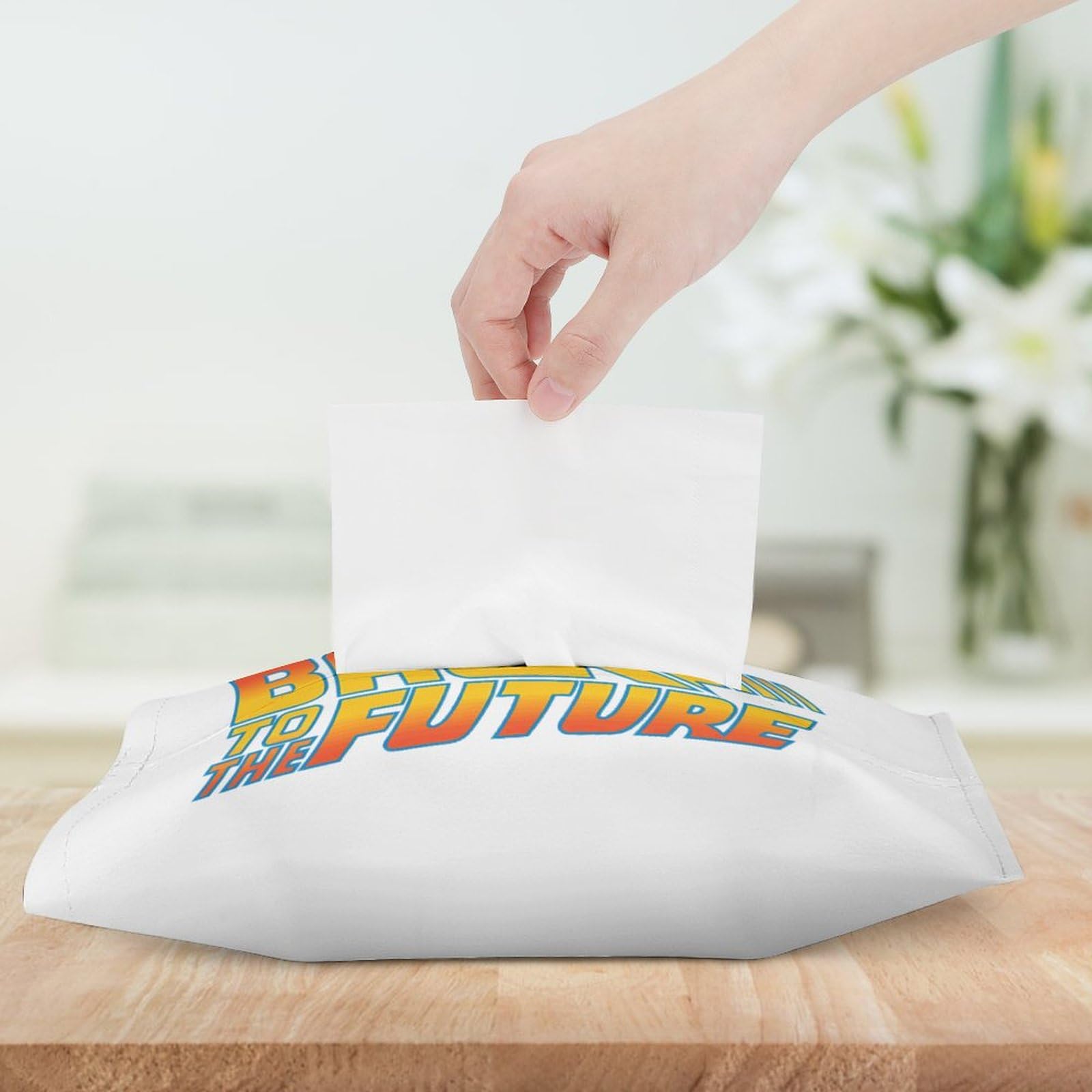 Amazon｜バックトゥザフューチャー ティッシュケース おしゃれ PU