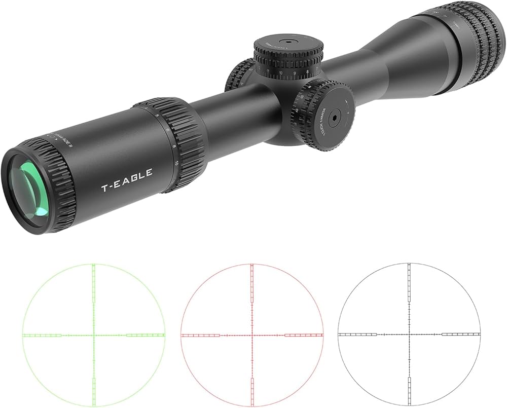 Amazon.co.jp: T-EAGLE 4-16x44AOEライフルスコープ、イルミネーション