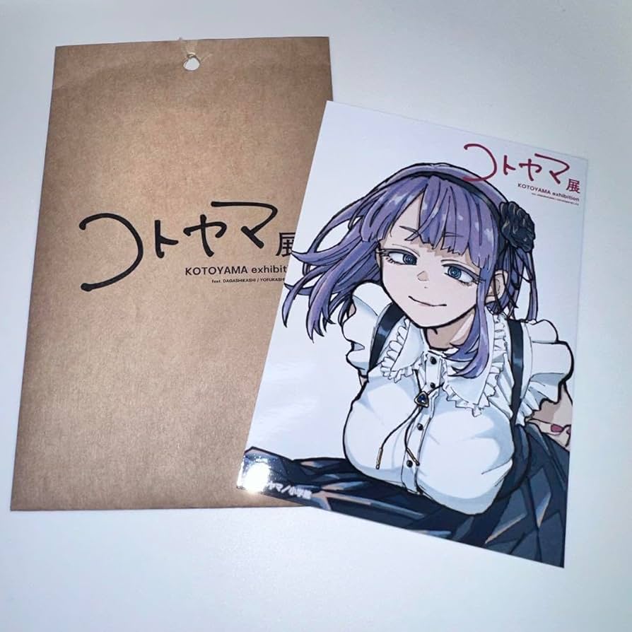 だがしかし 複製イラスト色紙 枝垂ほたる よふかしのうた コトヤマ