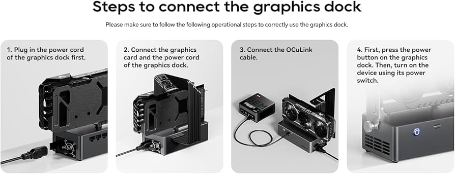 Amazon.co.jp: AOOSTAR AG01 eGPUドックドッキングステーション