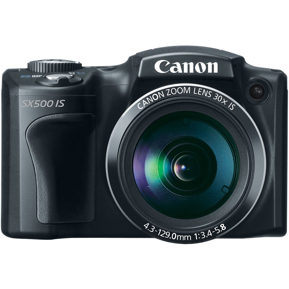 Canon 6353B005 Powershot SX500 IS 16 MP Digital Camera with Digic